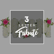 The image presents a dignified three-letter floral tribute spelling MOM, crafted with the sort of precision and care one might expect from an experienced florist serving families across Chinatown. The letters are formed entirely from compact white chrysanthemums, the blooms packed close together so they appear almost like a continuous carpet of petals. Their ruffled edges catch gentle studio lighting, producing soft highlights and shadows that give the tribute depth without disturbing its calm simplicity. Colour is introduced sparingly but meaningfully. On the first M, a spray of flowers decorates the upper left corner: a bold fuchsia rose at the centre, surrounded by lighter pink rosebuds and wisps of green fern that frame the letter like a small shoulder corsage. The central O is mostly unadorned, with a single pink rose placed at its lower edge, reminiscent of a solitary flower laid at a memorial. On the final M, the same floral accent recurs at the upper right, echoing the first and creating a sense of gentle symmetry. Across the front of the letters sits a superimposed white rectangular frame containing the phrase 3 LETTER Tribute in white. The 3 and LETTER are presented in a neat, contemporary font, while Tribute is written below in elegant script, reinforcing the idea of a personalised arrangement. Just beyond the frame, around the far left and right edges, hints of additional white chrysanthemum letters appear, each similarly adorned with pink roses and fern, suggesting other words and names that can be composed to honour mothers and loved ones at services held near Gerrard Street and the surrounding central London area.